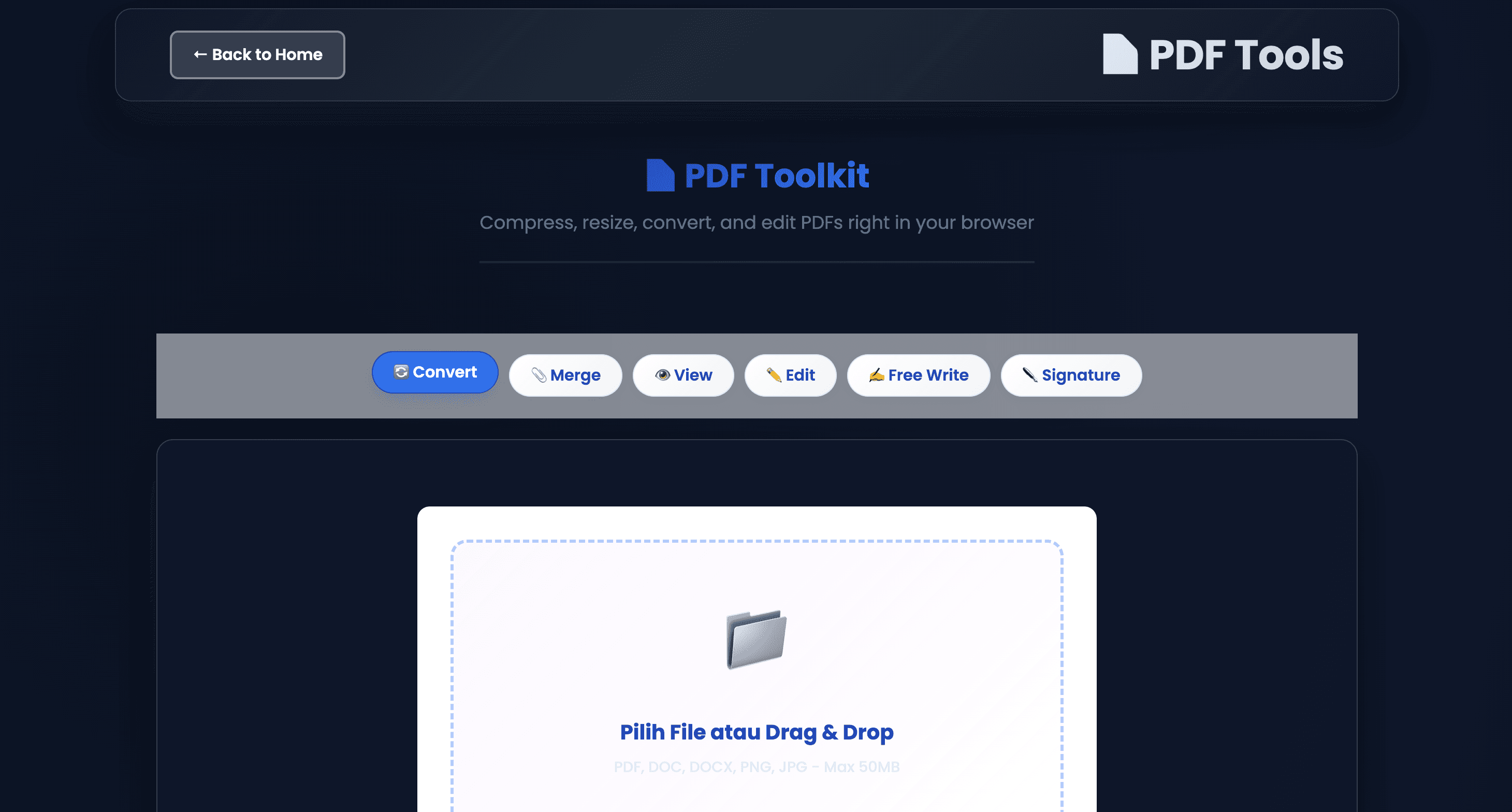 PDF Tools Portfolio 3